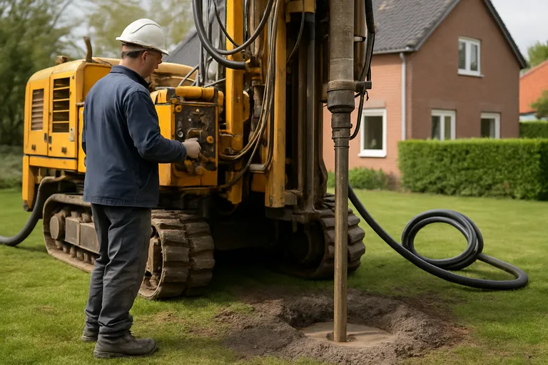 Wat is grondboring voor een warmtepomp